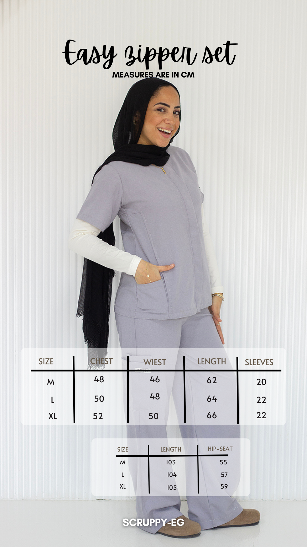 Easy Zipper Set - Navy Blue