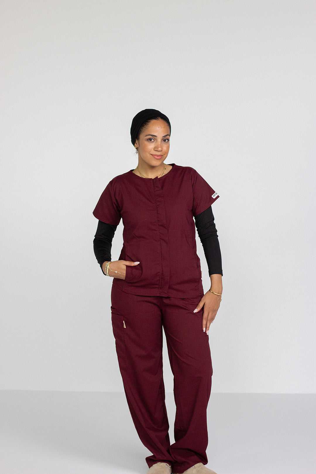 Easy Zipper Set - Burgundy