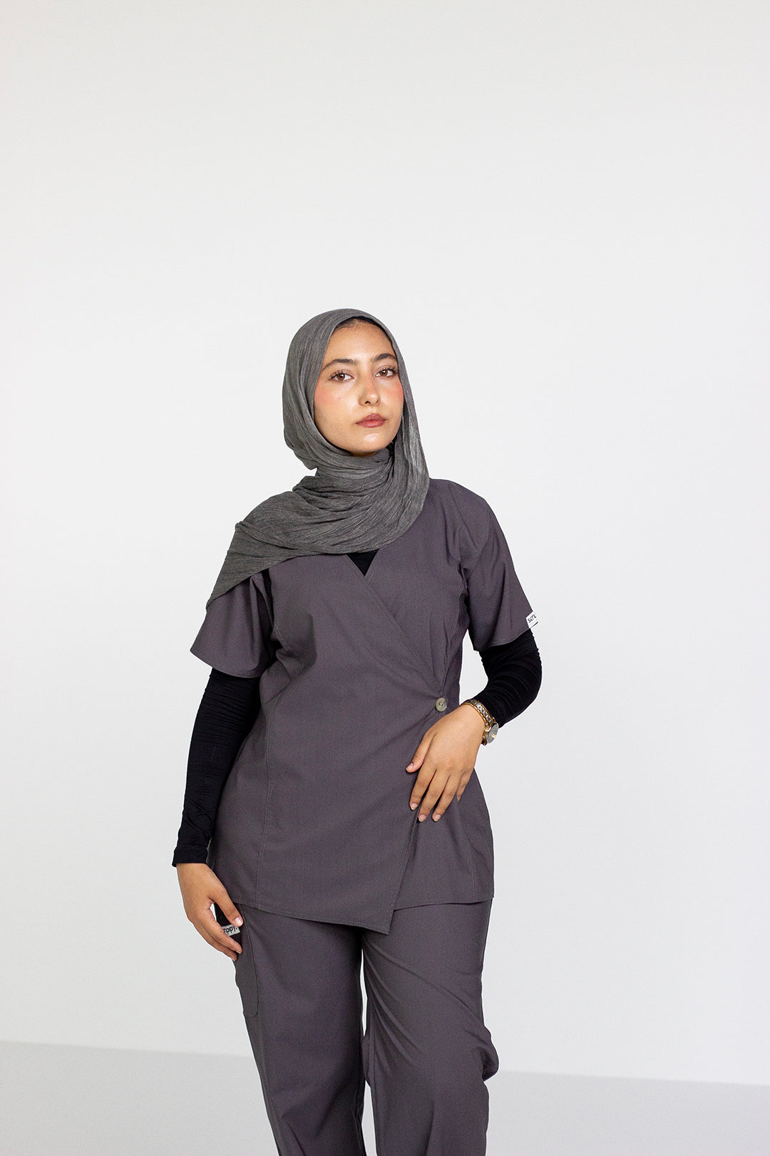 Cross Seam Set - Dark Gray