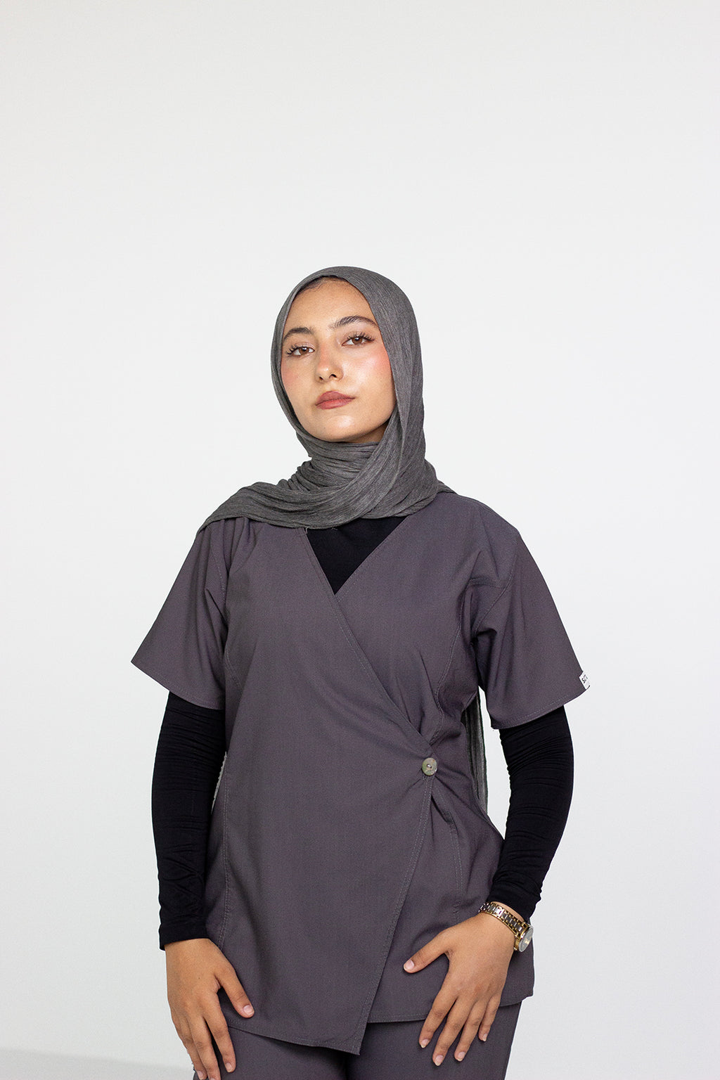 Cross Seam Set - Dark Gray