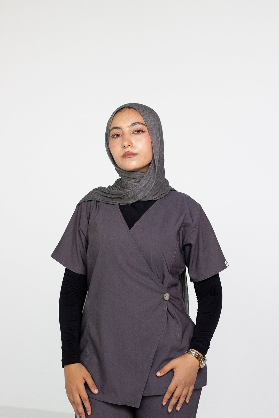 Cross Seam Set - Dark Gray