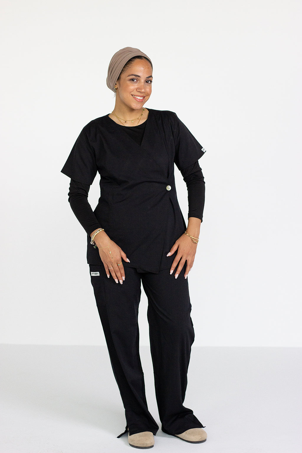 Cross Seam Set - Black