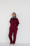 Cross Seam Set - Burgundy